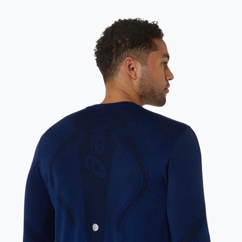 Longsleeve do biegania męski ASICS Road Seamless midnight 6