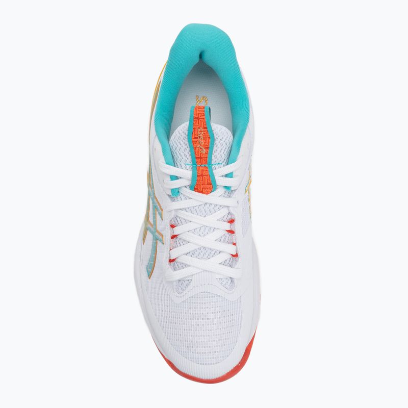 Buty damskie ASICS Netburner Ballistic FF 4 white/sea glass 5