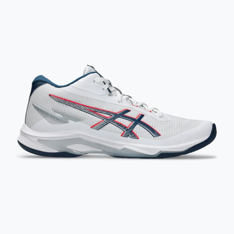 Buty do siatkówki męskie ASICS Netburner Ballistic FF 4 white/mako blue 8
