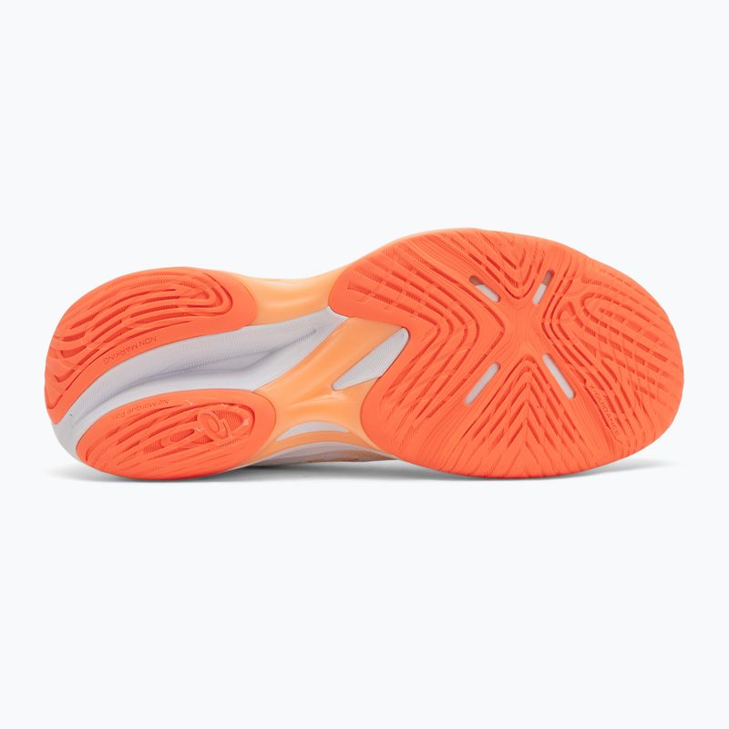 Buty damskie ASICS Netburner Ballistic FF 4 white/vivid coral 4