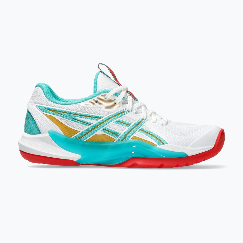 Buty do siatkówki damskie ASICS Powerbreak FF white/sea glass 8