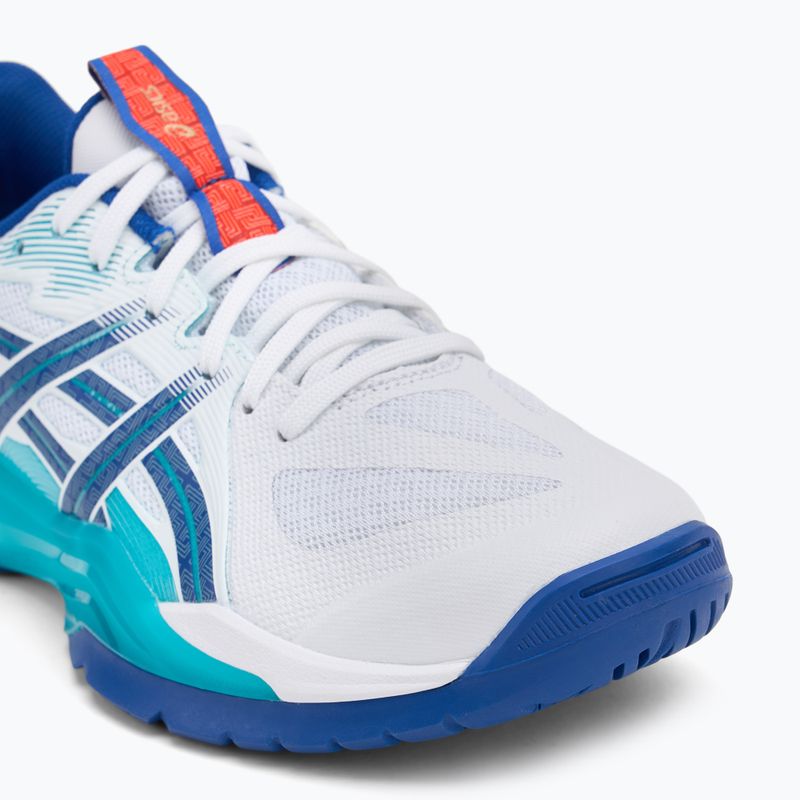 Buty do siatkówki męskie ASICS Powerbreak FF white/asics blue 7