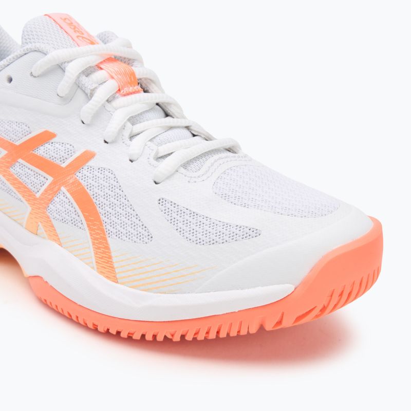 Buty do siatkówki damskie ASICS Court Hunter FF white/vivid coral 7