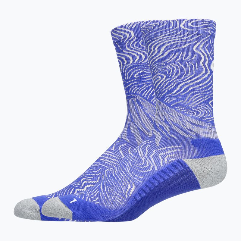 Skarpety ASICS Fujitrail Graphic Crew cobalt burst/cream 2