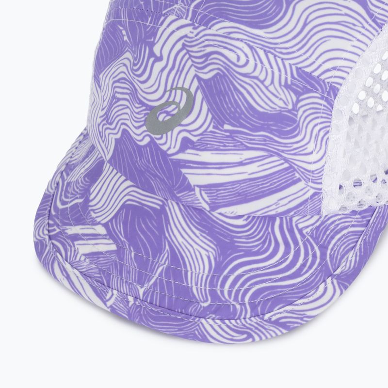 Czapka z daszkiem ASICS Fujitrail Graphic amethyst/cream 3