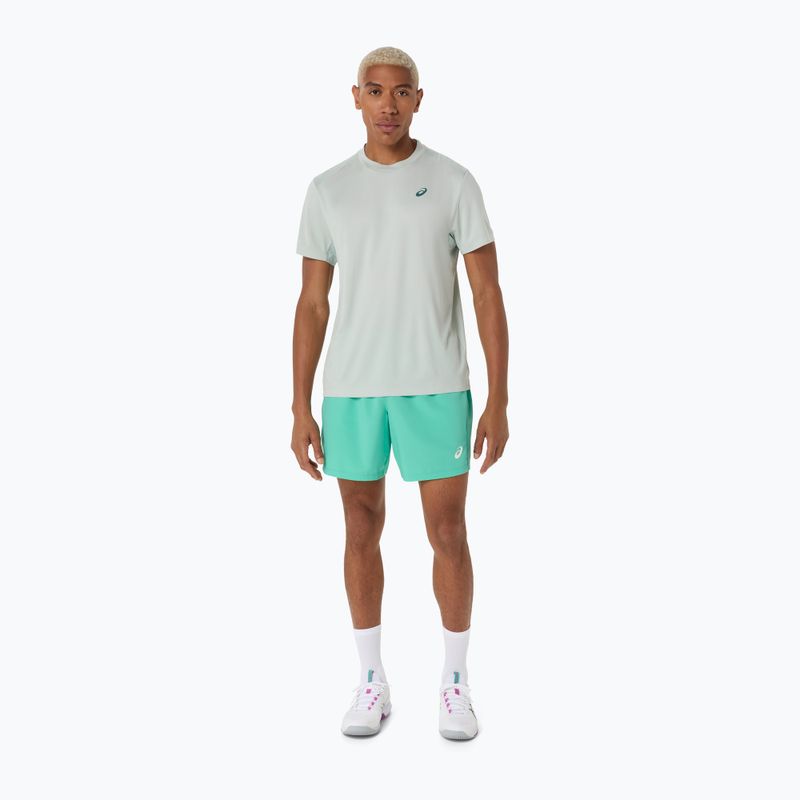 Spodenki tenisowe męskie ASICS Court 7IN aurora green 2