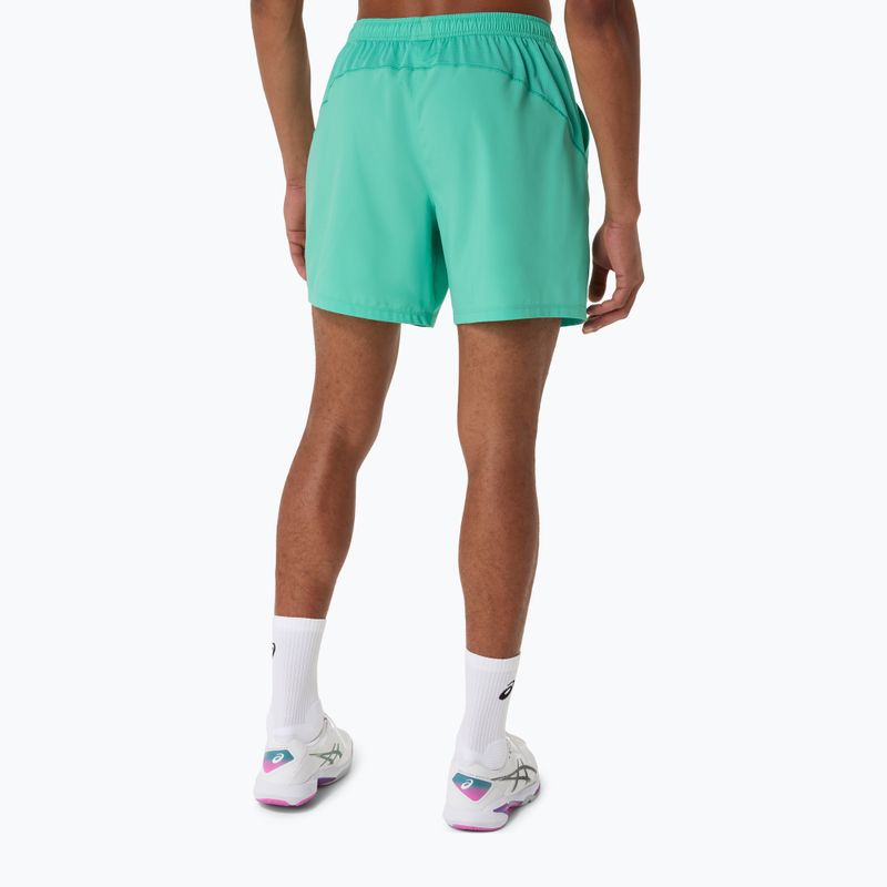 Spodenki tenisowe męskie ASICS Court 7IN aurora green 3