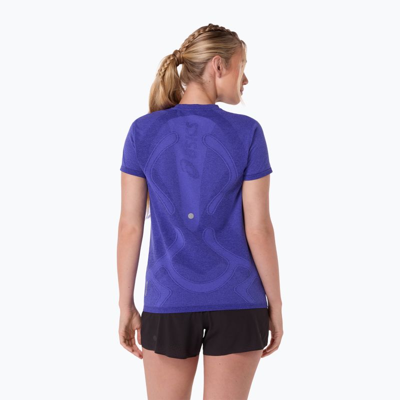 Koszulka do biegania damska ASICS Seamless cobalt burst/eggplant 3