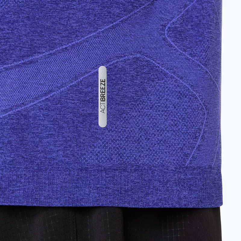 Longsleeve do biegania męski ASICS Road Seamless cobalt burst/eggplant 8
