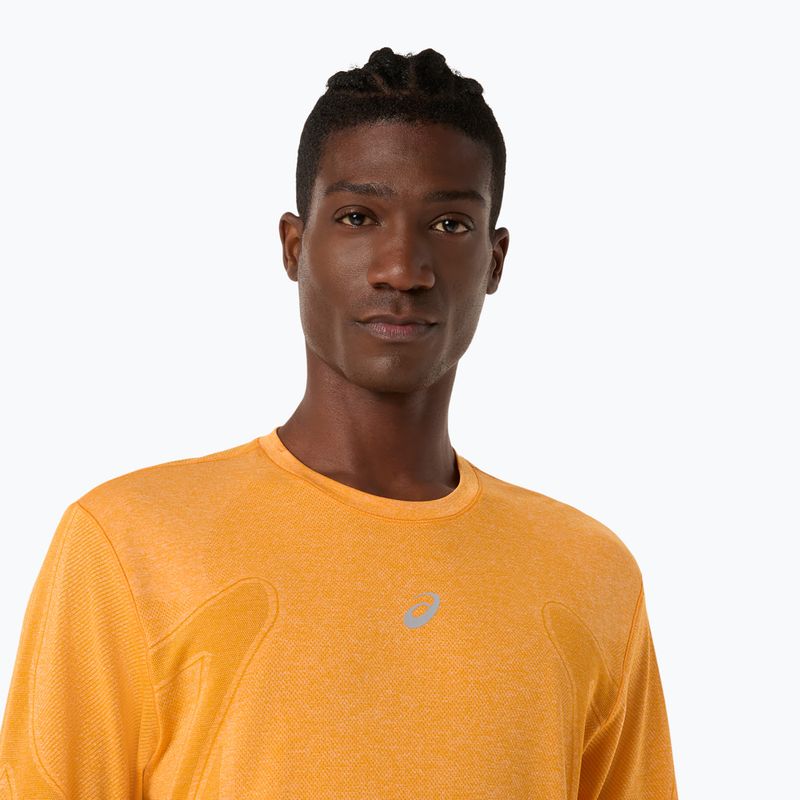 Longsleeve do biegania męski ASICS Road Seamless yamabuki 5