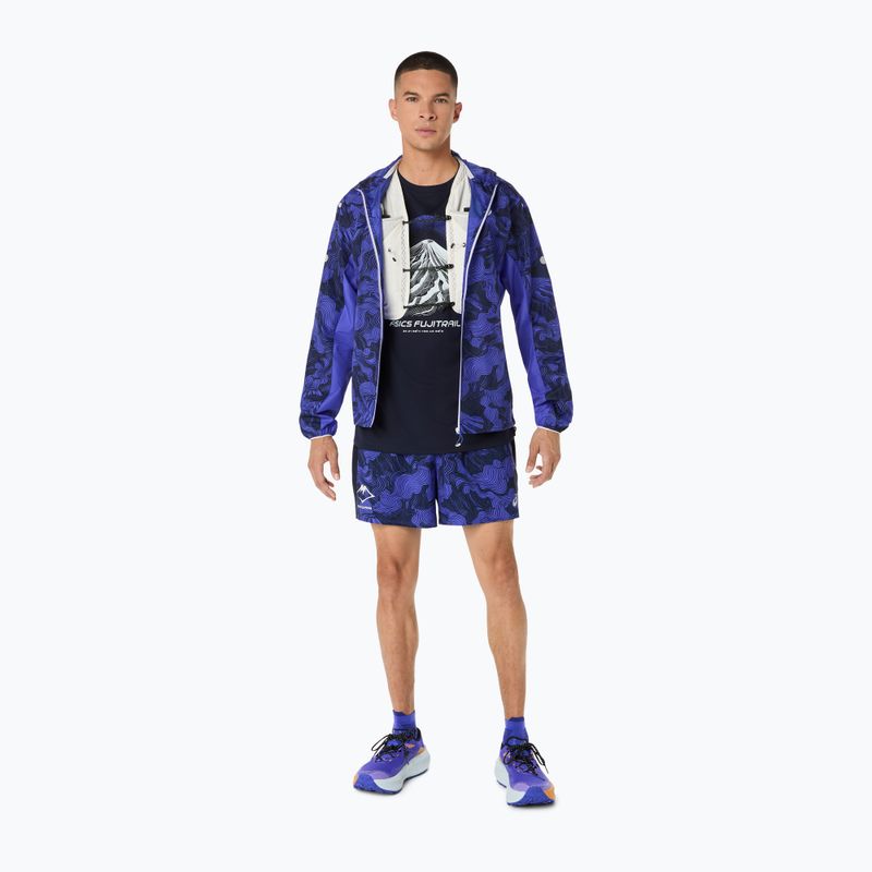 Kurtka do biegania męska ASICS Fujitrail Packable cobalt burst/indigo blue/cream 13