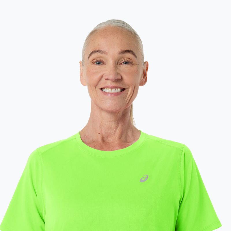 Koszulka do biegania damska ASICS Core Top illuminate green 5