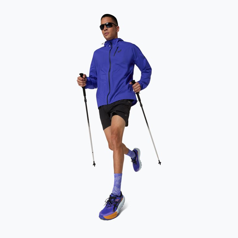 Kurtka do biegania męska ASICS Fujitrail Elite Waterproof cobalt burst/midnight 12