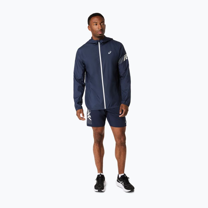 Spodenki do biegania męskie ASICS Icon 7IN midnight/cream 2