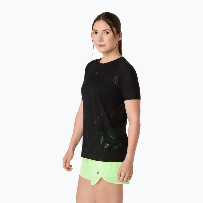 Koszulka do biegania damska ASICS Metarun Top performance black 4