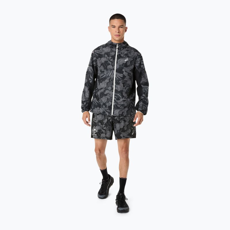 Kurtka do biegania damska ASICS Fujitrail Packable performance black 2
