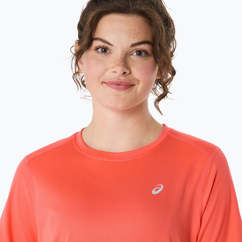 Koszulka do biegania damska ASICS Core Top sun coral 5