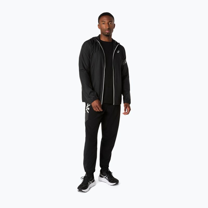 Spodnie do biegania męskie ASICS Icon performance black/cream 2