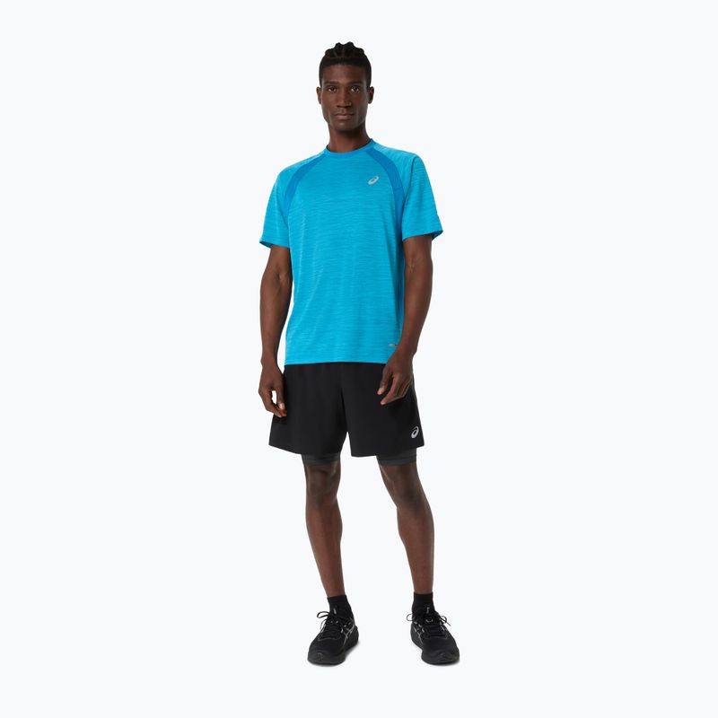 Koszulka do biegania męska ASICS Road aegean blue 2