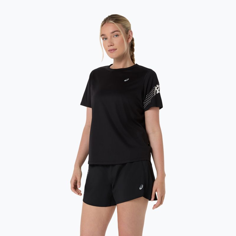 Koszulka do biegania damska ASICS Icon performance black 4