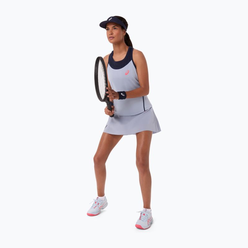 Koszulka tenisowa damska ASICS Match Tank W grey/blue 2