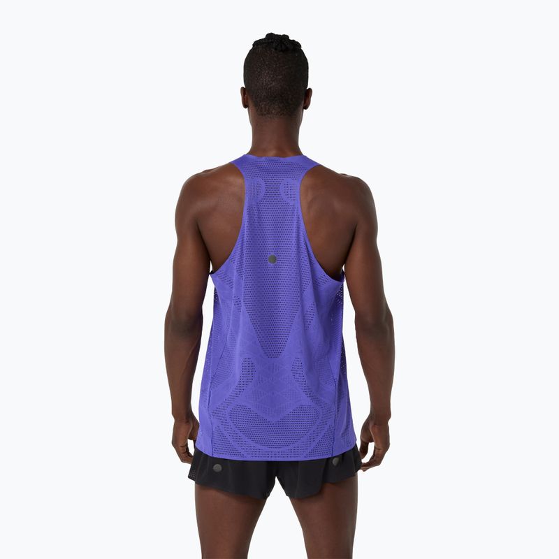 Koszulka do biegania męska ASICS Metarun Singlet cobalt burst 3