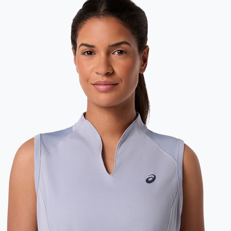 Koszulka tenisowa damska ASICS Court Tank W grey/blue 6