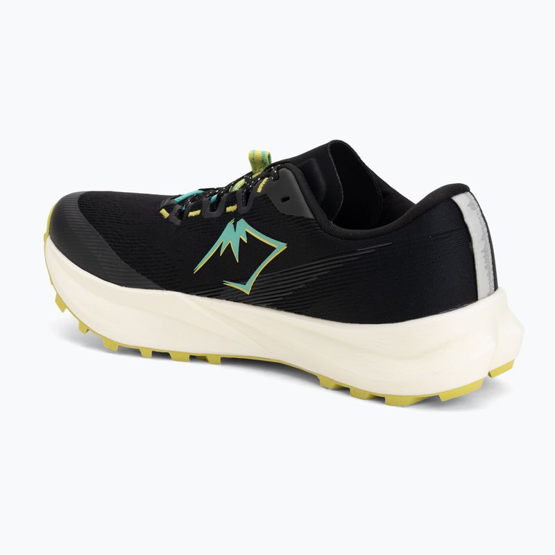 Buty do biegania męskie ASICS Fuji Lite 6 black/aurora green 3