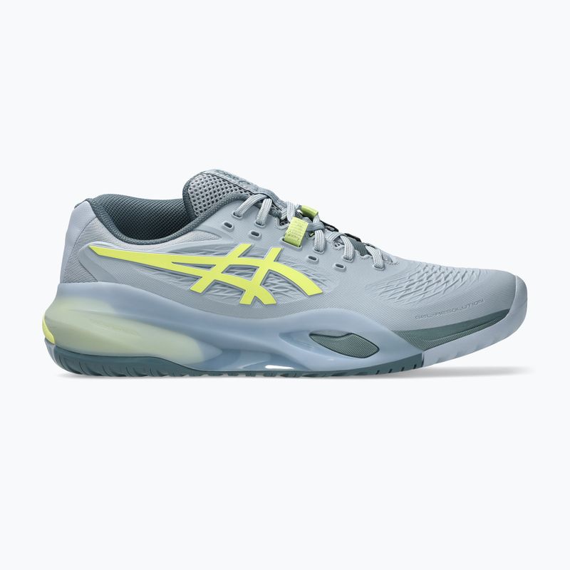 Buty do tenisa męskie ASICS Gel-Resolution X grey blue/pistachio 8