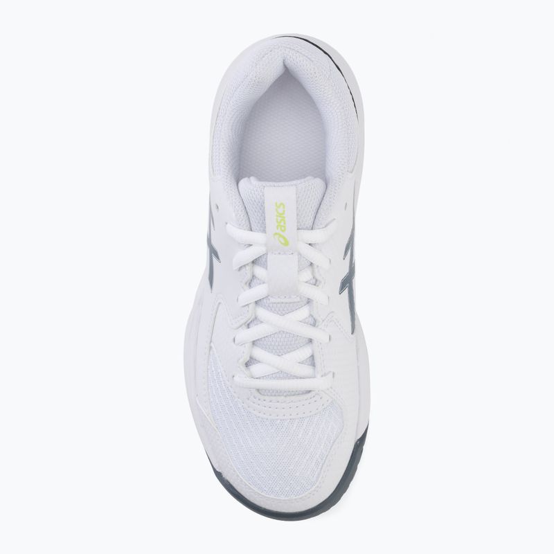 Buty do tenisa dziecięce ASICS Gel-Dedicate 8 GS Jr white/ironclad 5