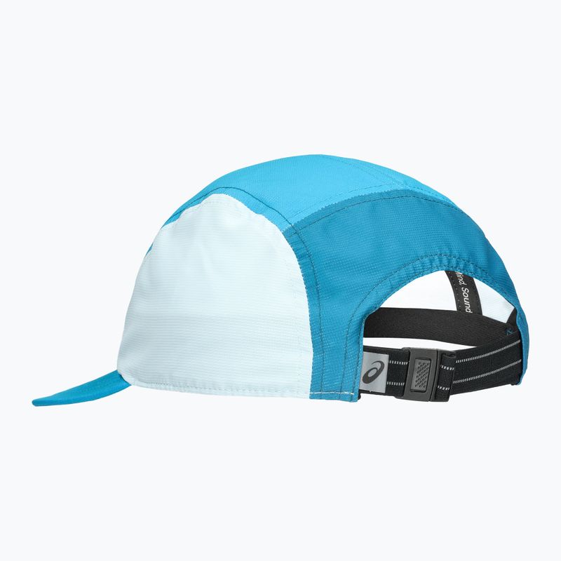 Czapka z daszkiem ASICS Performance Running 5 Panel aegean blue/dark teal 2