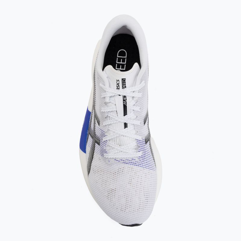 Buty do biegania ASICS Magic Speed 5 white/black 5