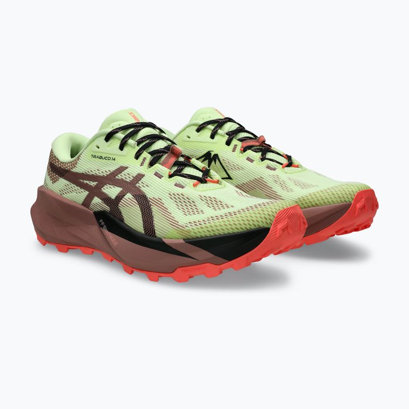 Buty do biegania męskie ASICS Trabuco 14 illuminate yellow/umeboshi 8