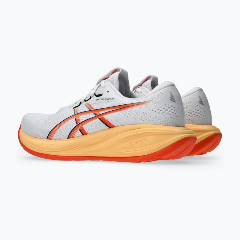 Buty do biegania męskie ASICS Gel-Cumulus 28 white/energy orange 10