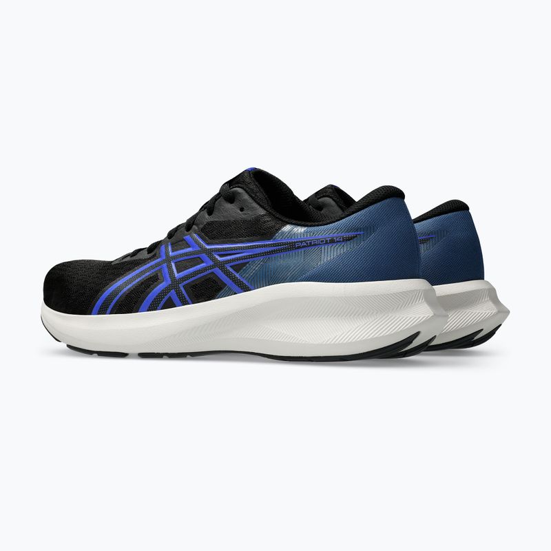 Buty do biegania męskie ASICS Patriot 14 black/neon blue 10