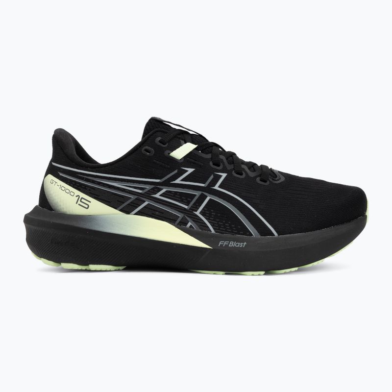 Buty do biegania męskie ASICS GT-1000 15 black/illuminate yellow 2