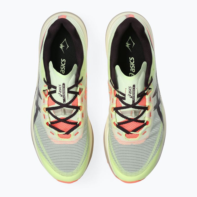 Buty do biegania ASICS Fujispeed 4 illuminate yellow/dark aubergine 11