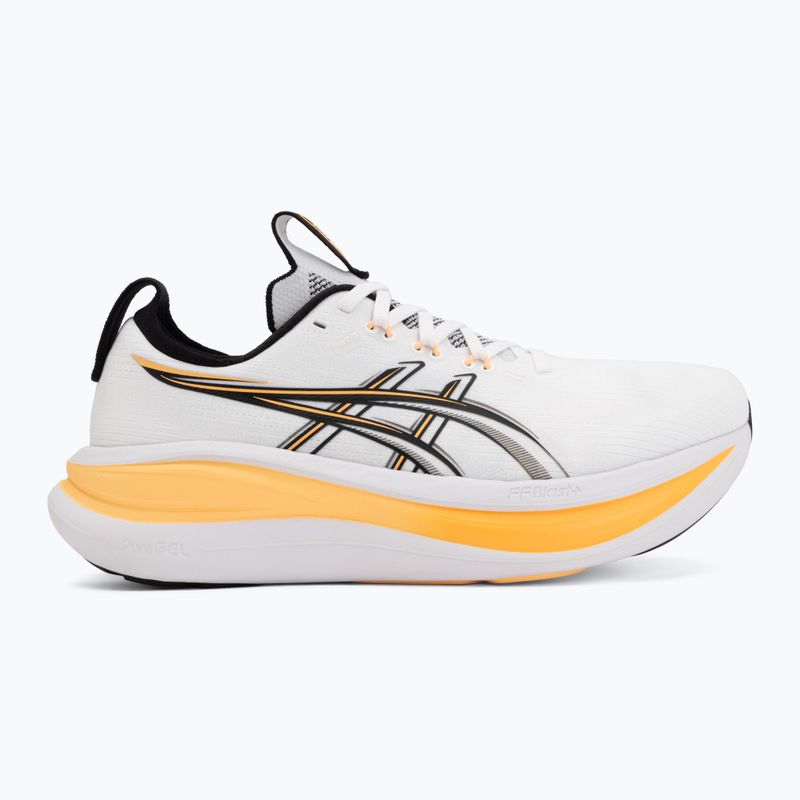 Buty do biegania męskie ASICS Gel-Nimbus 28 white/stadium orange 2