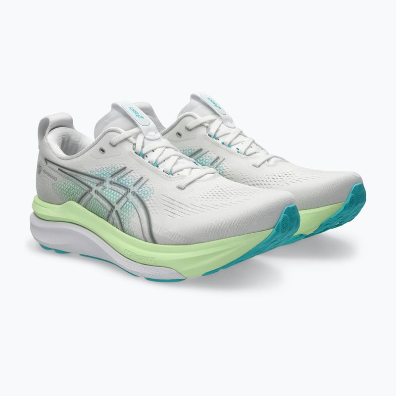 Buty do biegania męskie ASICS Gel-Kayano 33 white/energy aqua 8