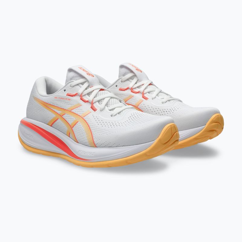 Buty do biegania damskie ASICS Gel-Cumulus 28 white/orange glow 8