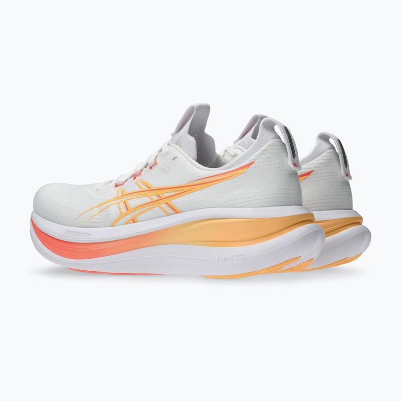 Buty do biegania damskie ASICS Gel-Nimbus 28 white/sun coral 10