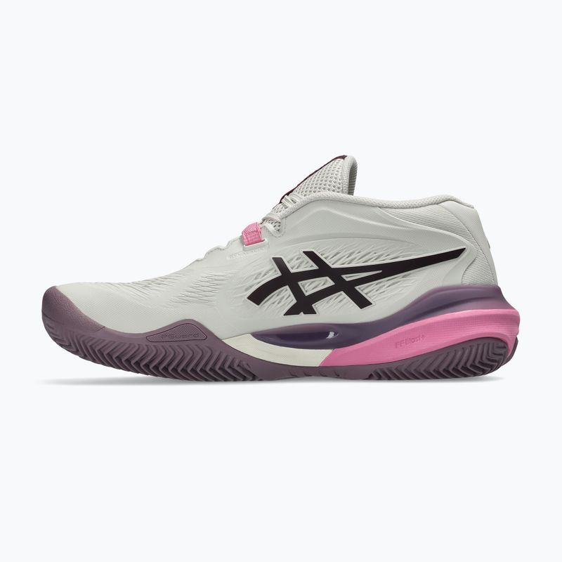 Buty do tenisa damskie ASICS Gel-Resolution X Clay soft oat/dark aubergine 9