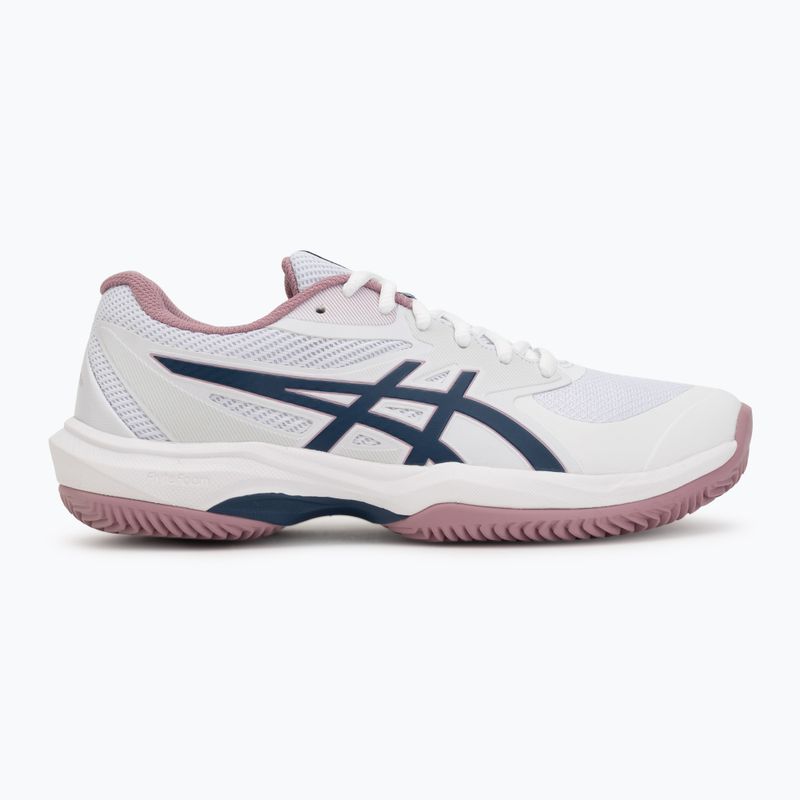 Buty do tenisa damskie ASICS Game FF Clay W white/independence blue 2