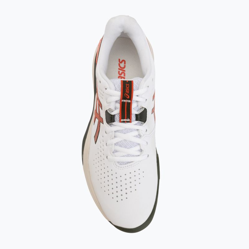 Buty do tenisa męskie ASICS Gel-Challenger 15 Clay white/cherry tomato 5