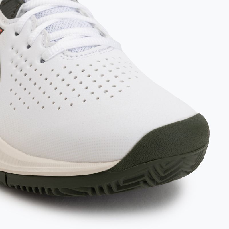 Buty do tenisa męskie ASICS Gel-Challenger 15 Clay white/cherry tomato 7