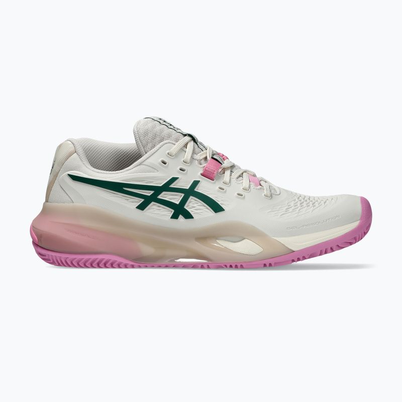 Buty do padla damskie ASICS Gel-Resolution X Padel W soft oat/jewel green 8