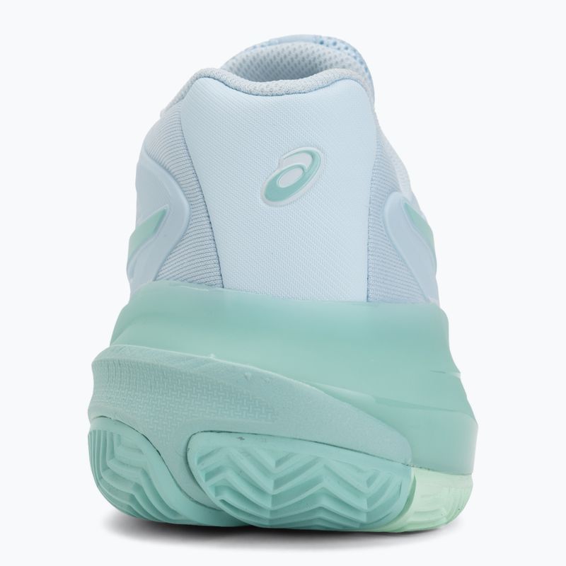 Buty do tenisa damskie ASICS Gel-Resolution X Clay light blue/oasis green 6