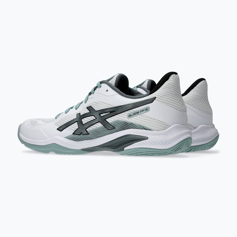 Buty do siatkówki męskie ASICS Blade FF 2 white/ocean haze 11