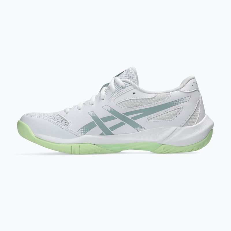 Buty do siatkówki damskie ASICS Gel-Rocket 12 white/ocean haze 10