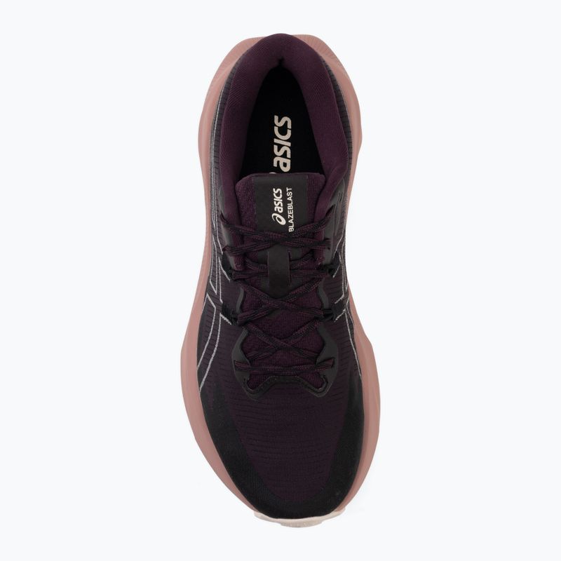 Buty do biegania damskie Asics Blazeblast dark aubergine/rose dust 5